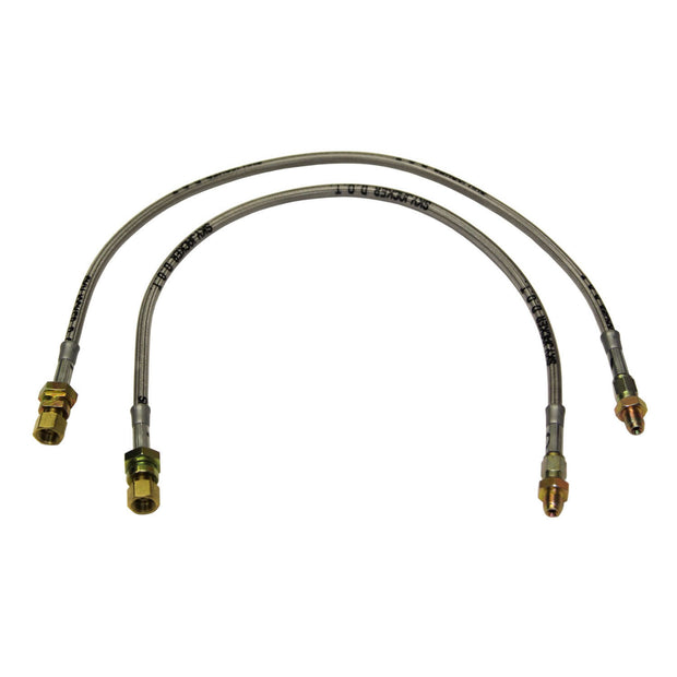 Stainless Brake Line 67-73 Jeep CJ5 Front 2.5-4" Lift Skyjacker (FBL43)