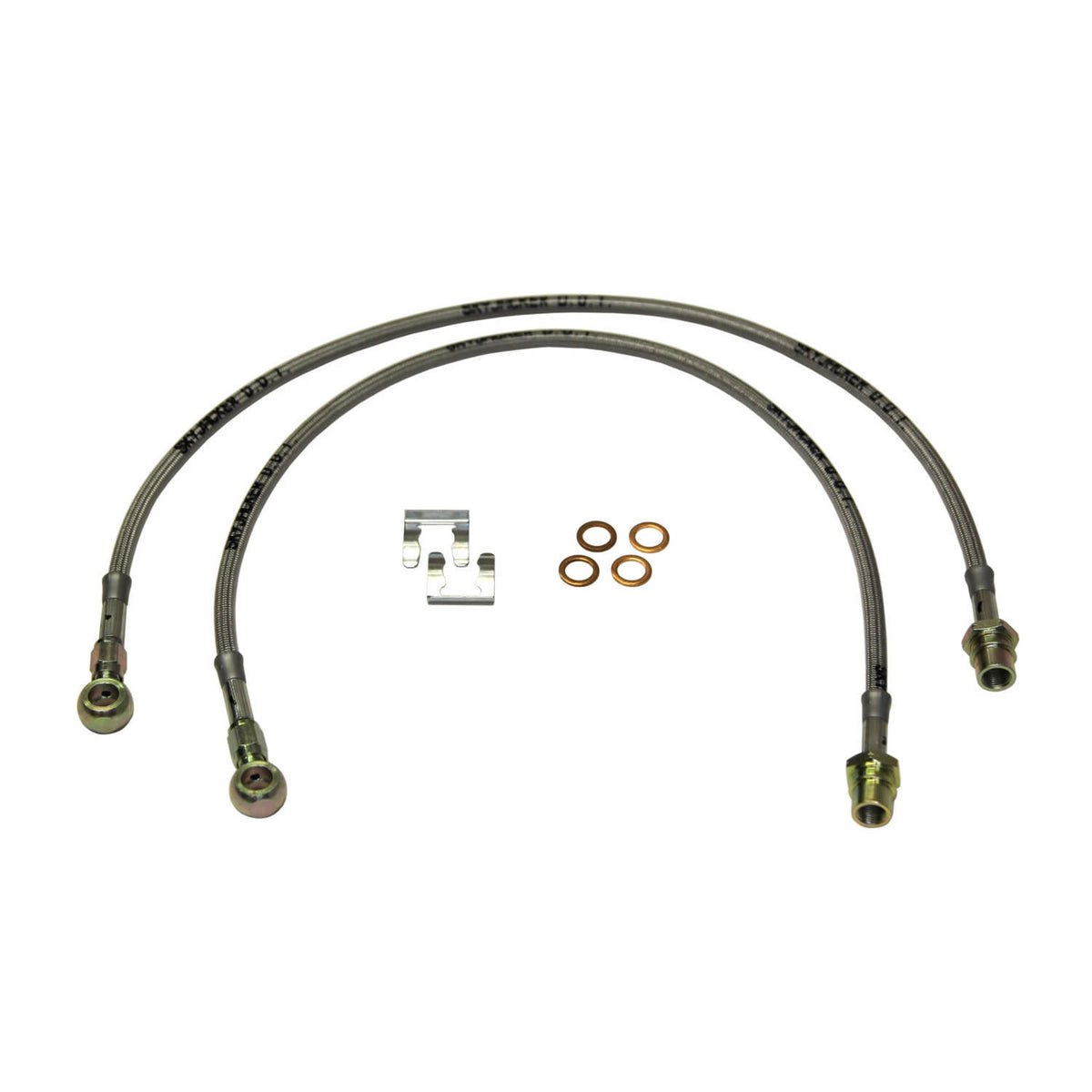 Stainless Brake Line 04-12 Chevy Colorado Front 4