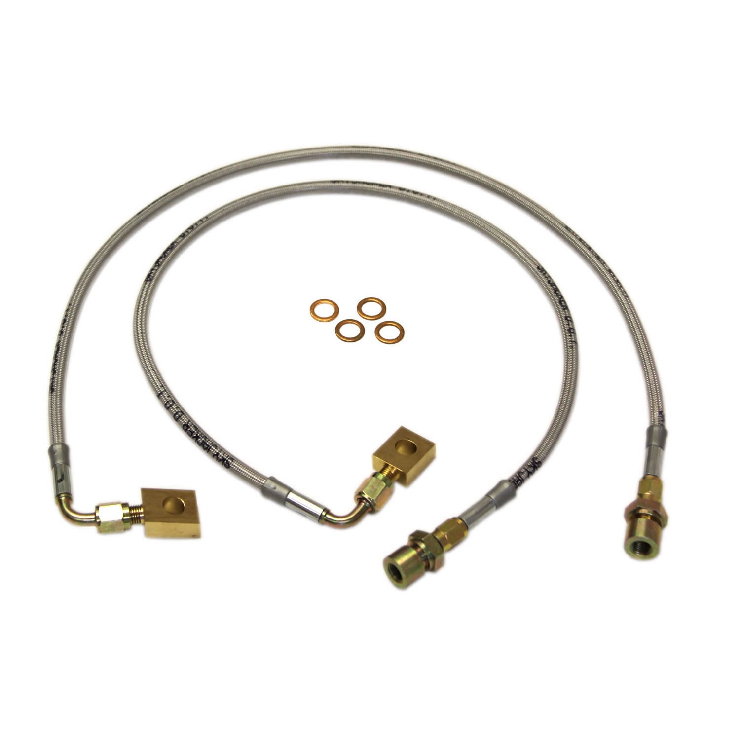 Excursion/Superduty Stainless Steel Brake Line 00-04 Superduty/Excursion Front Lift Height 4-8 Inch Pair Skyjacker