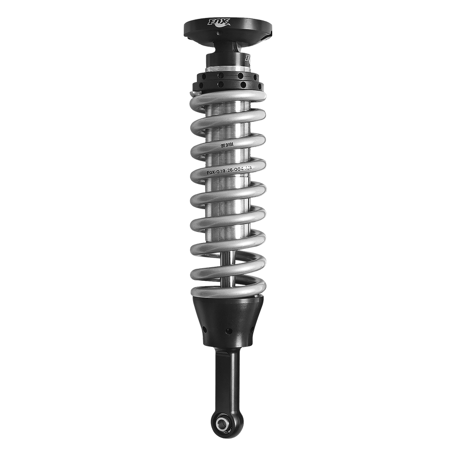 05-Up Toyota Tacoma 4WD & 2wd Prerunner Front Coilover Factory Race 2.5 Internal Floating Piston 4.6 Inch 0-2 Inch Lift Fox Offroad Shocks