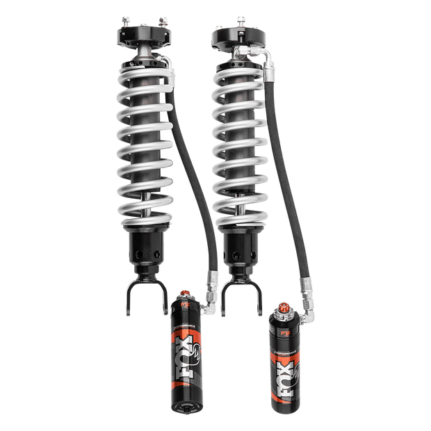19-Up Ram 1500 w/ UCA Front Coilover Performance Elite 2.5 Remote Reservoir 2-3 Inch Lift Dual Speed Compression Adjuster Fox Offroad Shocks