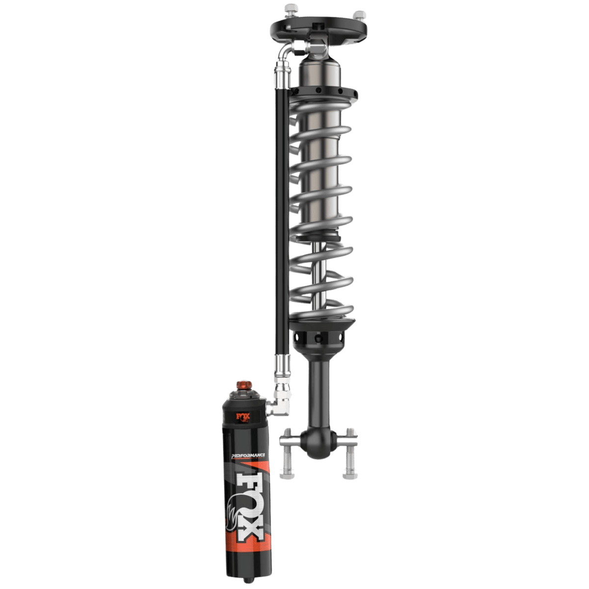2021-2024 Ford F-150 Front Performance Elite 2.5 Remote Reservoir 0-2 InchСњ Lift Dual Speed Compression Adjuster Fox Offroad Shocks