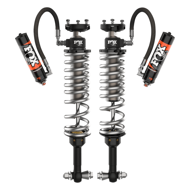 21-Up Ford Bronco 4 Door No Raptor Rear Coilover Performance Elite 2.5 Remote Reservoir Base 2-2.5 Inch Lift Sasquatch 2 Inch Dual Speed Compression Adjuster Fox Offroad Shocks