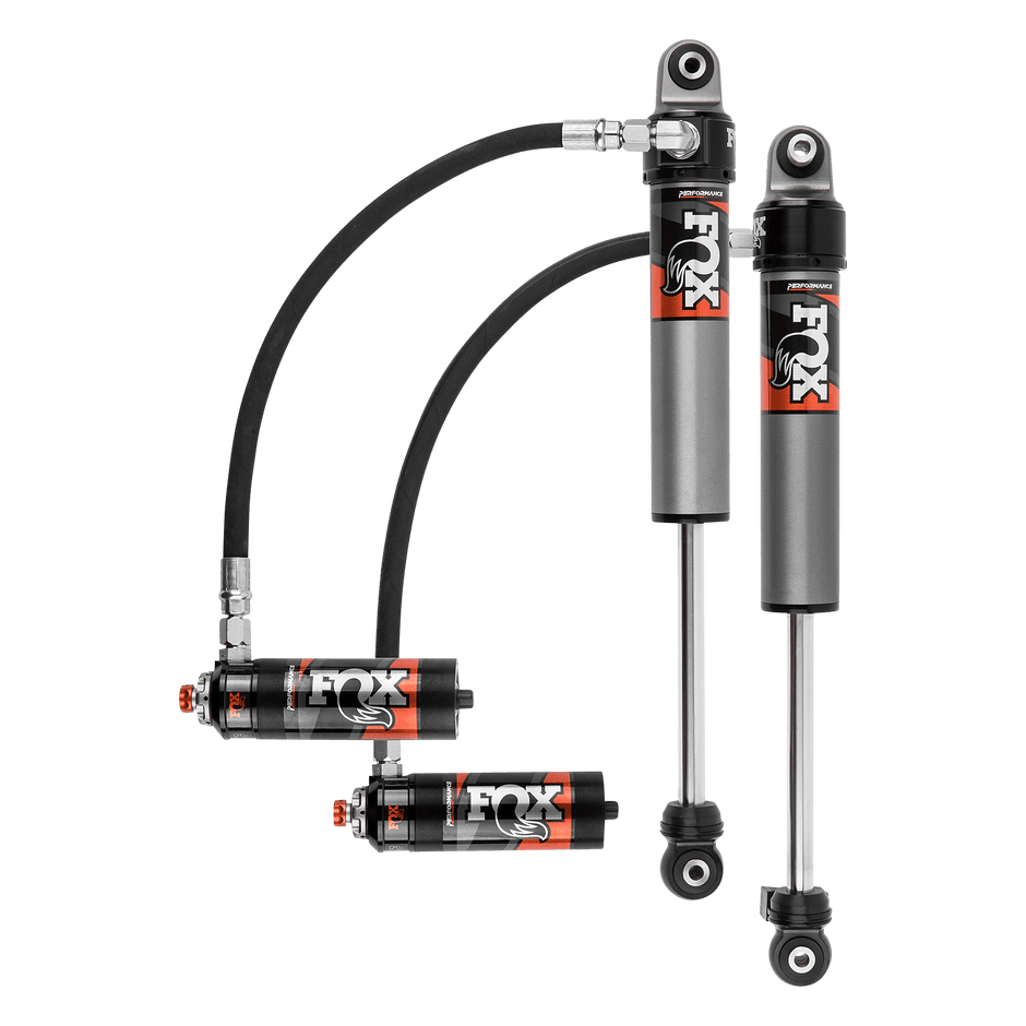 18-Up Jeep JL No Mojave Front Performance Elite 2.5 Remote Reservoir 2-3 Inch Lift Dual Speed Compression Adjuster Fox Offroad Shocks