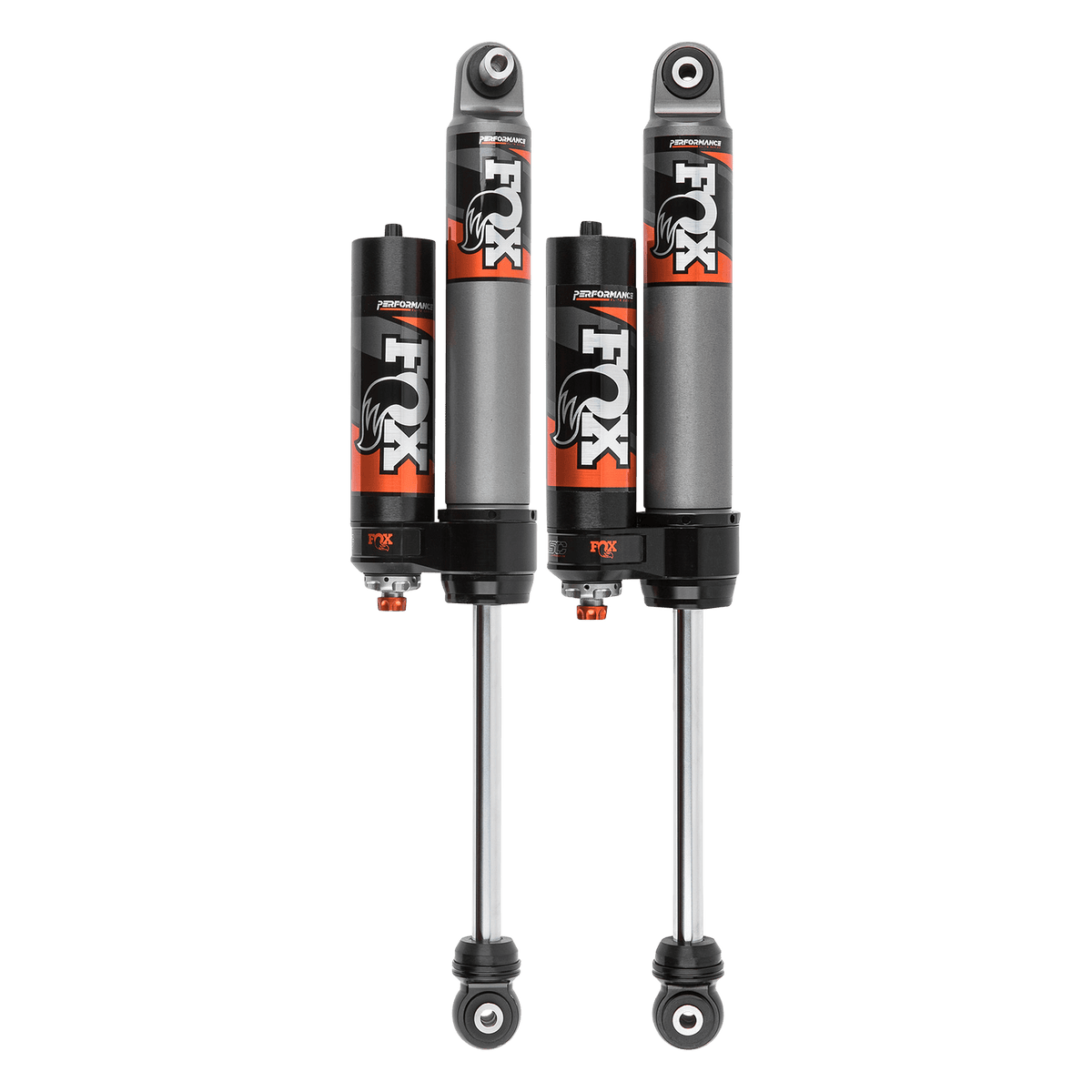 18-Up Jeep JL Rear Performance Elite 2.5 Piggback 0-1.5 Inch Lift Dual Speed Compression Adjuster Fox Offroad Shocks