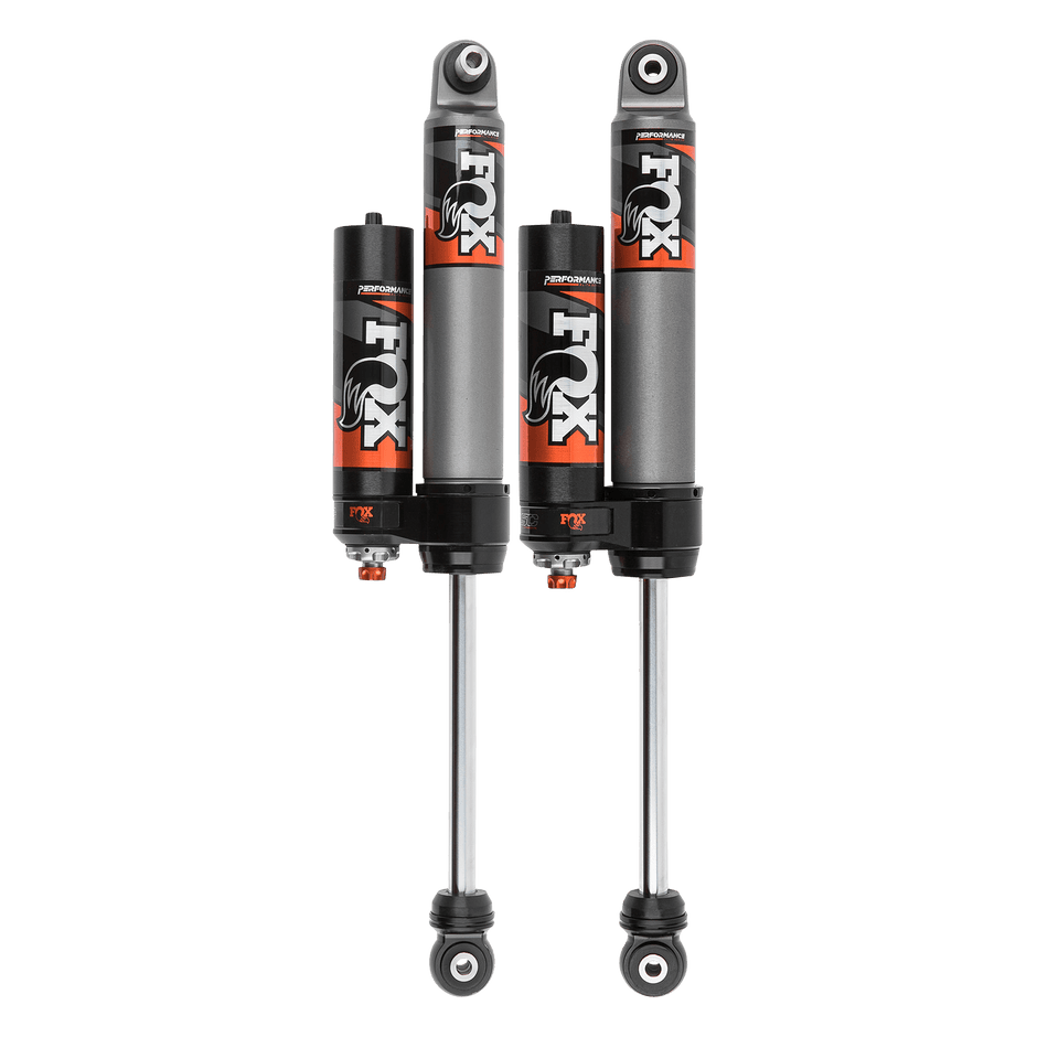 18-Up Jeep JL Rear Performance Elite 2.5 Piggback 0-1.5 Inch Lift Dual Speed Compression Adjuster Fox Offroad Shocks