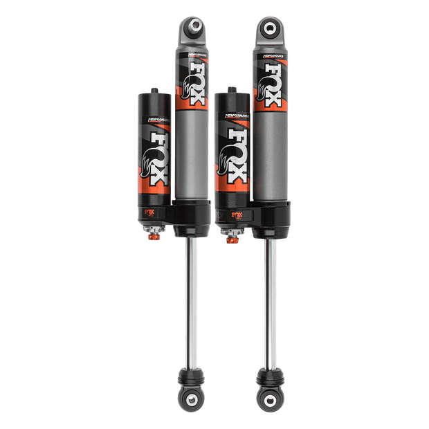 18-Up Jeep JL Rear Performance Elite 2.5 Piggback 0-1.5 Inch Lift Dual Speed Compression Adjuster Fox Offroad Shocks