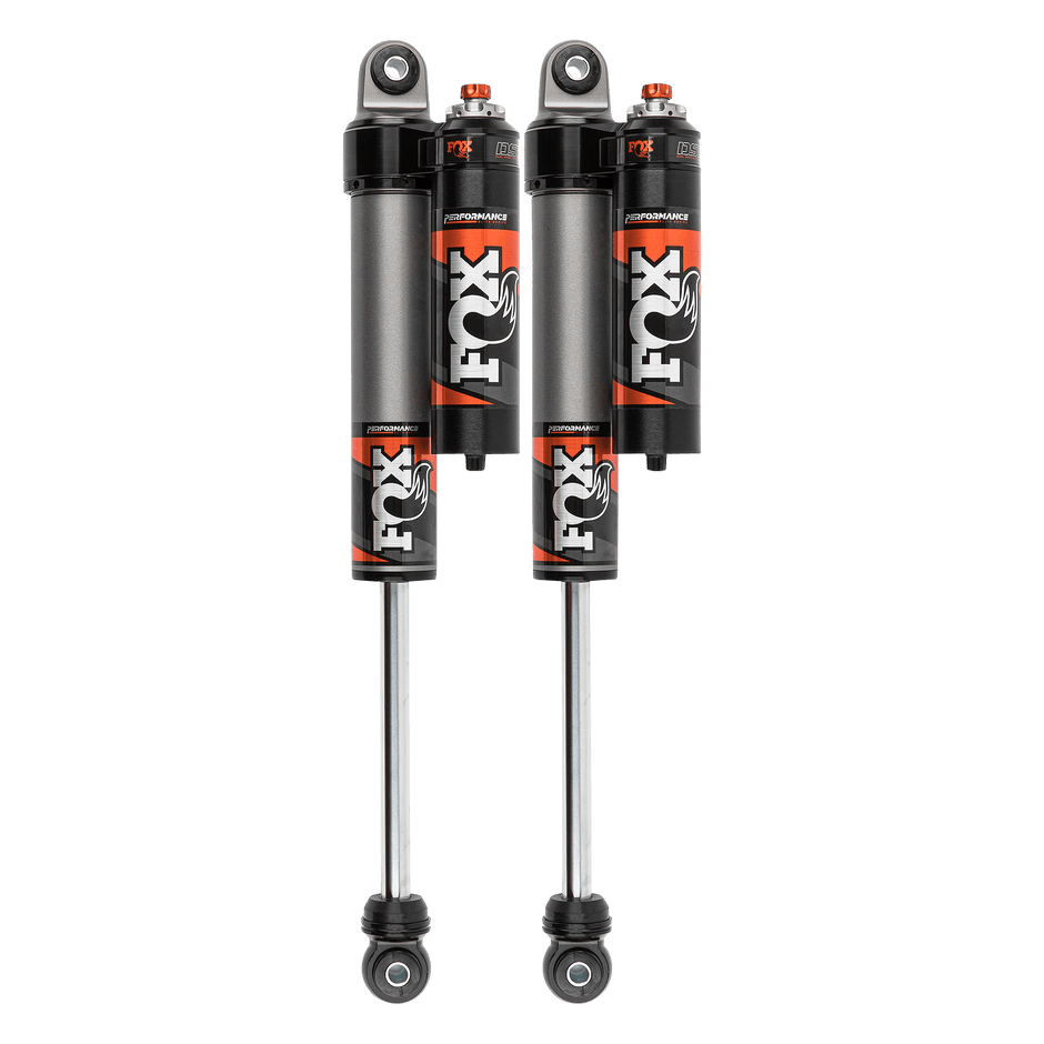 2020-2024 Jeep Gladiator Rear Performance Elite 2.5 Piggback 2-3 Inch Lift Dual Speed Compression Adjuster Fox Offroad Shocks