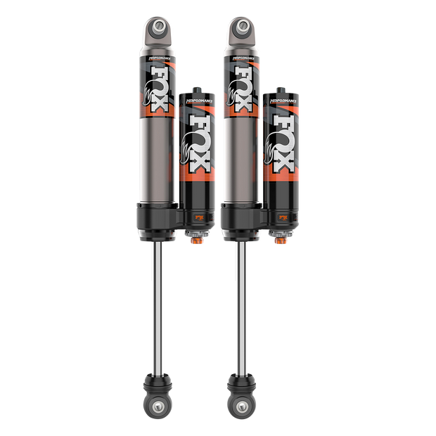07-18 Jeep Wrangler JK Rear Performance Elite 2.5 Piggback 0-2 Inch Lift Dual Speed Compression Adjuster Fox Offroad Shocks