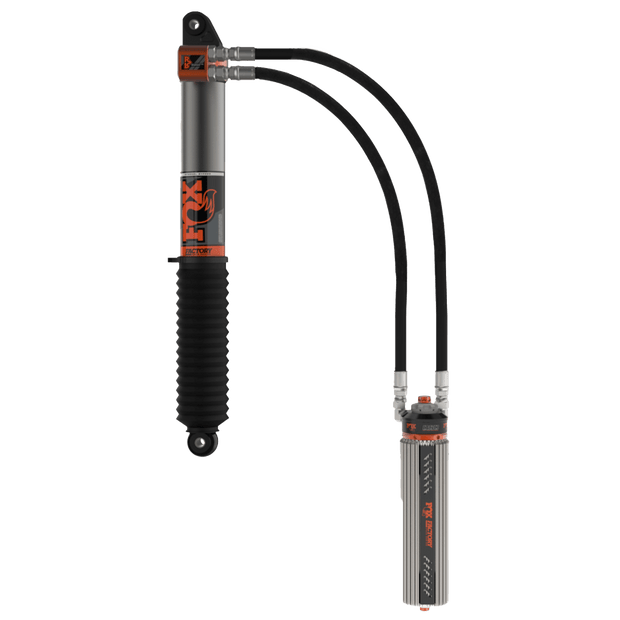 2019-2023 Silverado/Sierra 1500 Rear Internal Bypass Factory Race 3.0 Recirculating Remote Reservoir Dual Speed Compression Adjuster Non-TB/Non-AT4 2-3 Inch Lift TB/AT4 0-1 Inch Lift Fox Offroad Shocks