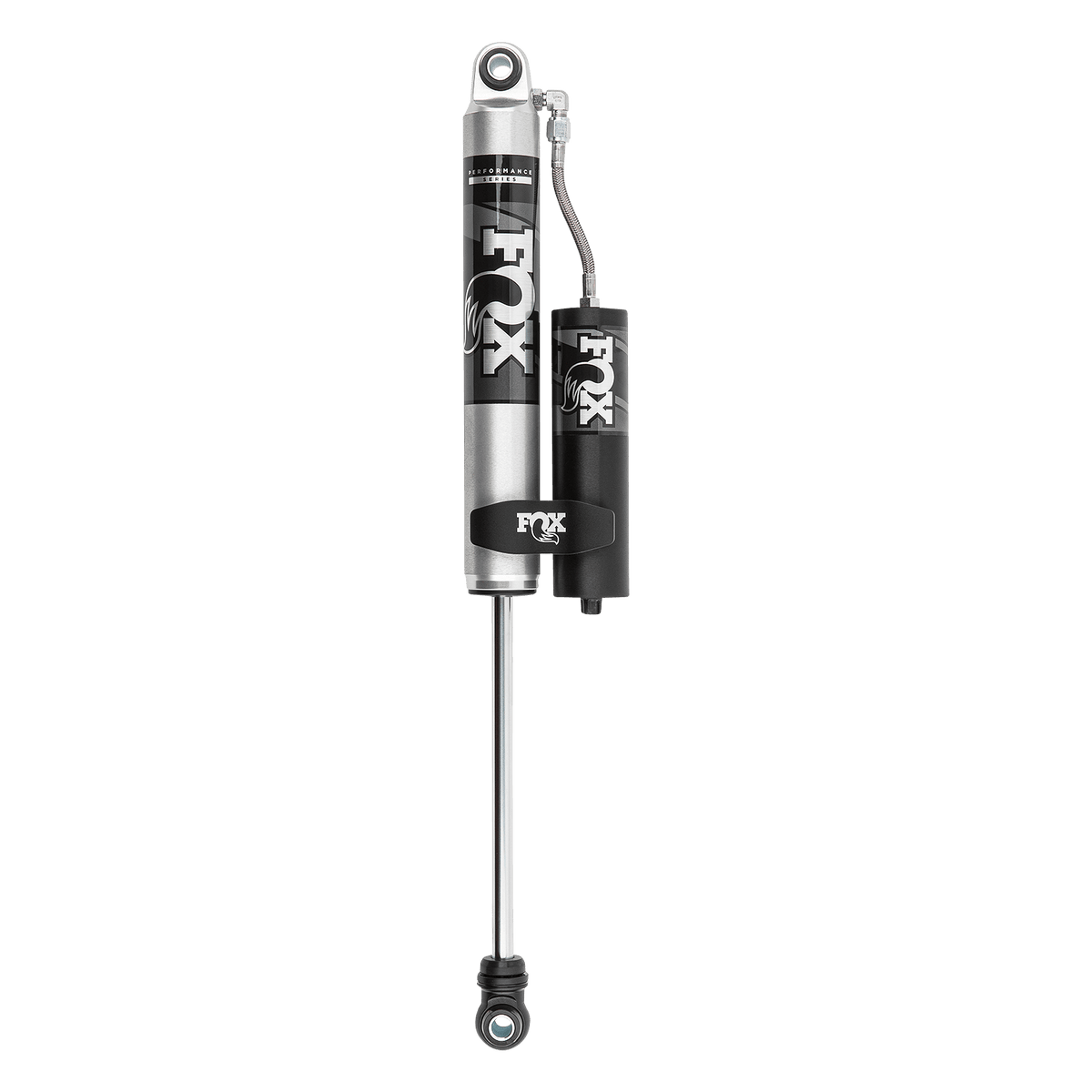 20-Up Silverado/Sierra 2500/3500 HD Rear Performance Series 2.0 Remote Reservoir 10.6 Inch 0-1 Inch Lift Fox Offroad Shocks