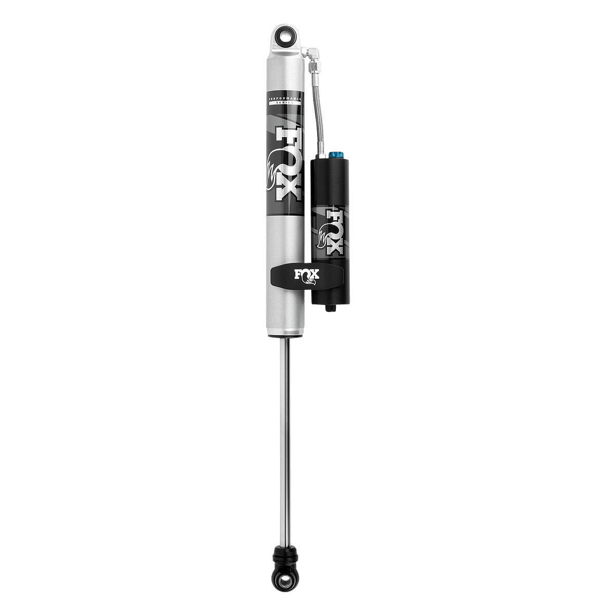 17-Up Ford F-250/F-350 Superduty Rear Performance Series 2.0 Remote Reservoir 12.1 Inch 0-1 Inch Lift 8 Clicks Of Adjustment Fox Offroad Shocks