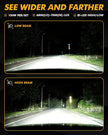 (2pcs/Set)3 Inch 100W Bi-LED Projector Lens Fog Light 6000K HD Lens- Toyota Bracket
