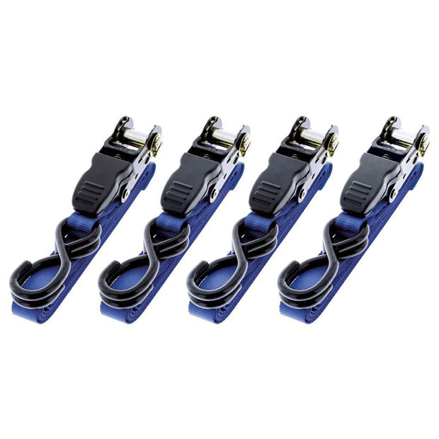Pack 4 Ratchet Tie Down 4.5M