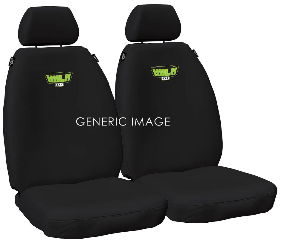 Seat Cover Front Black