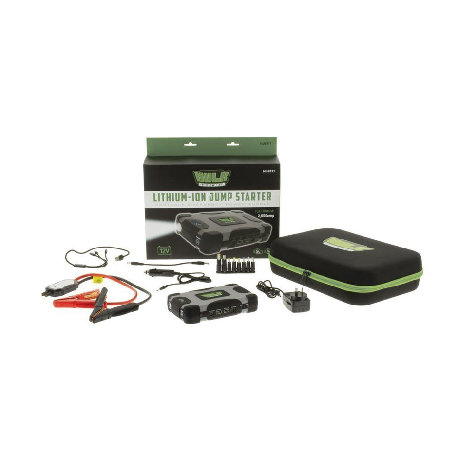 Lithium-Cobalt Jump Starter
