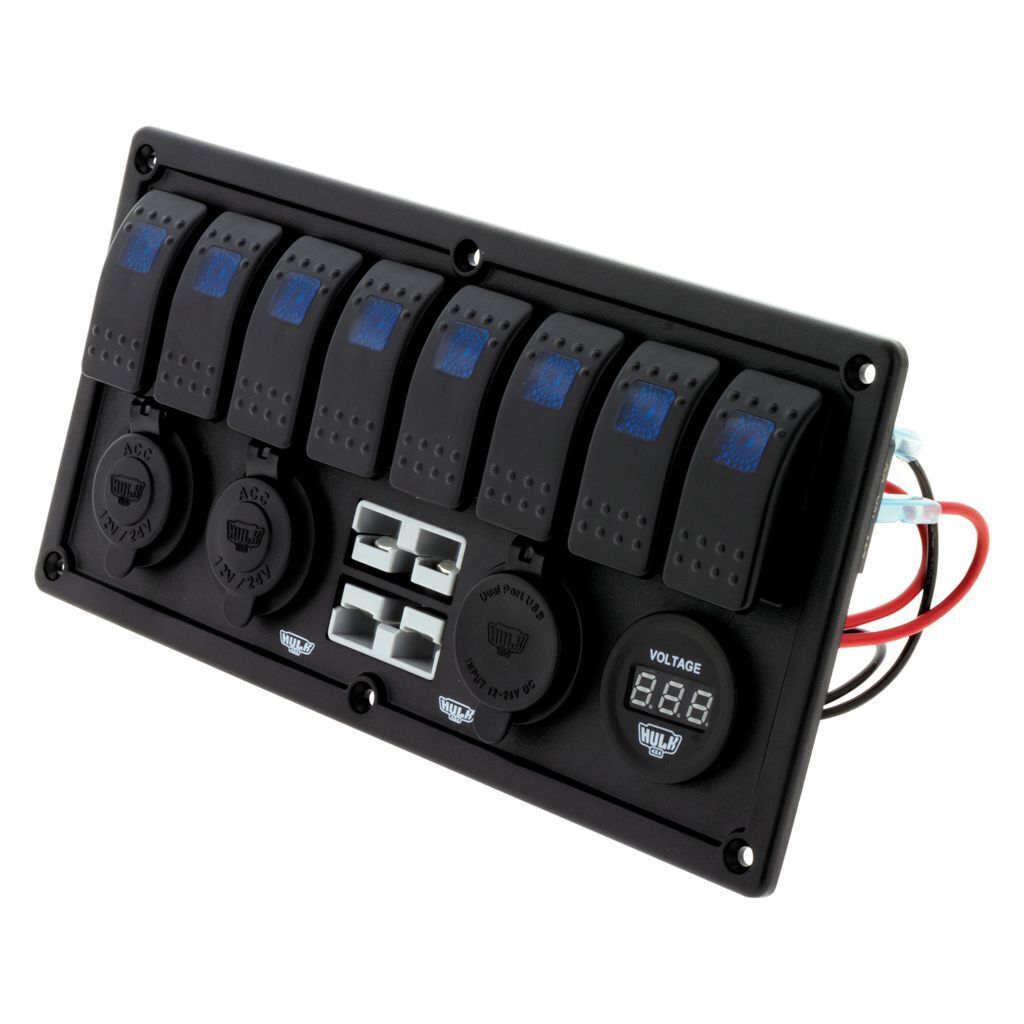 8 Way Switch Panel with 50A
