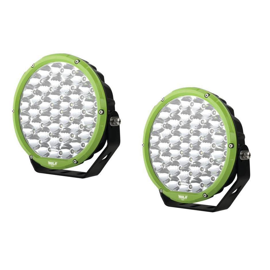 Pack 2 9" Round LED Driving Lamp