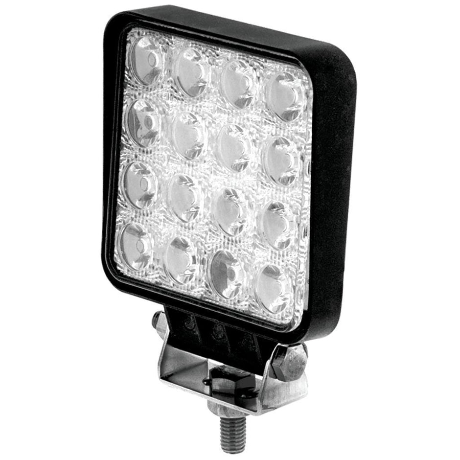 LED Square Worklamp Flood Beam