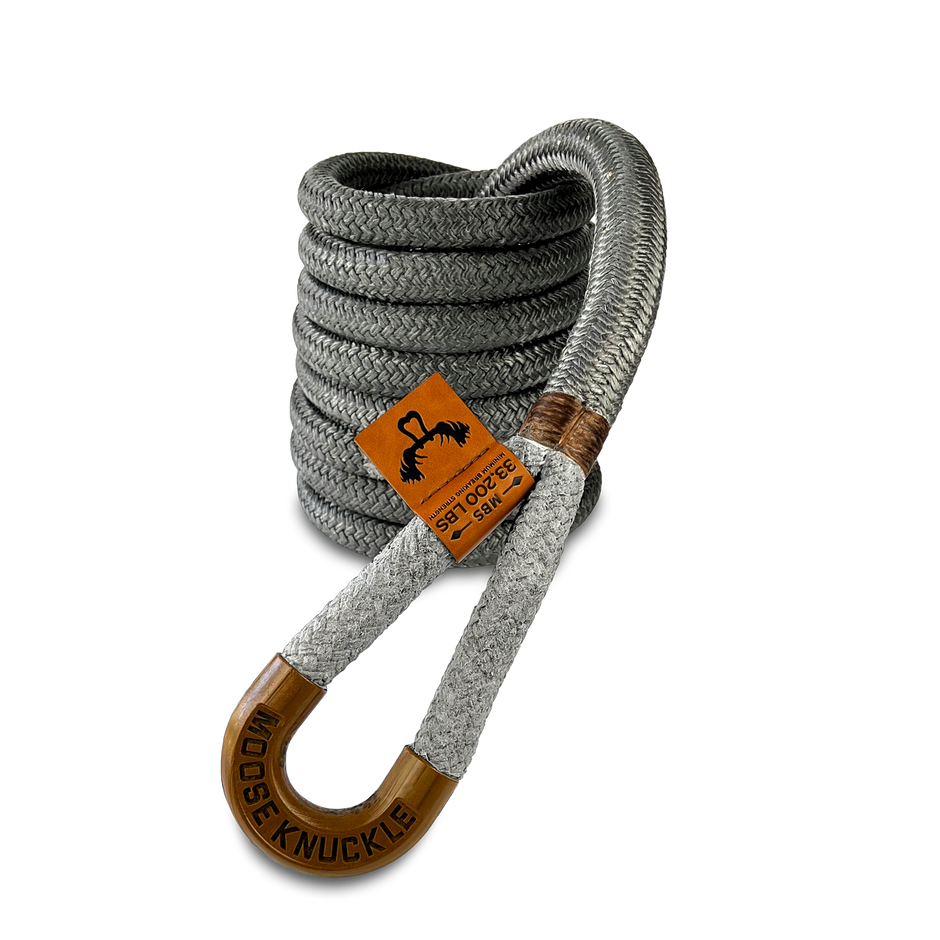 Moose Knuckle Offroad Lug Line 1 inch Kinetic Recovery Rope