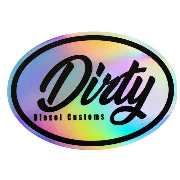 Iridescent Dirty Diesel Decal