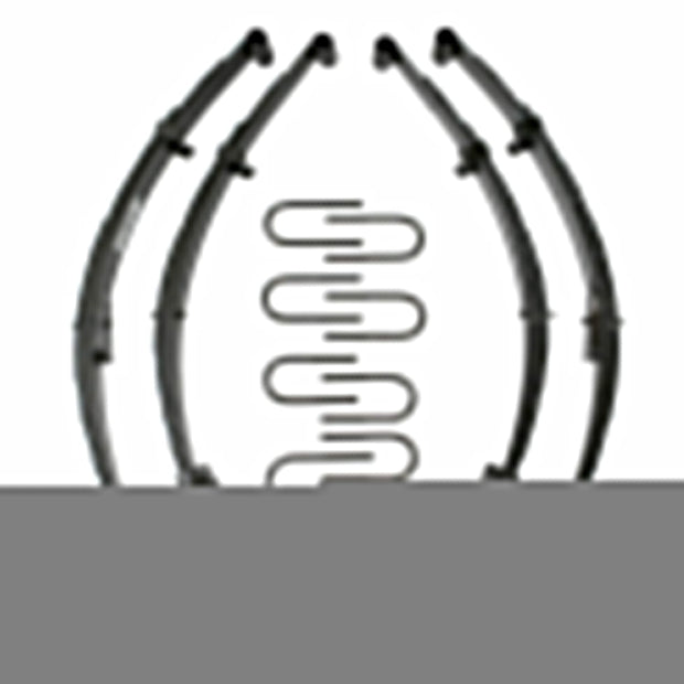 Lift Kit 2-2.5 Inch Lift Includes Front/Rear Leaf Springs Front/Rear Bushing Kits Front/Rear U Bolt Kits 55-58 Jeep Willys 59-60 Jeep CJ5 59-60 Jeep CJ6 66-75 Jeep CJ5 66-75 Jeep CJ6 Skyjacker