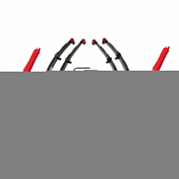 Sport Lift Kit 4 Inch Lift Incl. Front/Rear Leaf Springs Front/Rear Leaf Spring Bushings/ Sleeves Front/Rear U Bolts Front/Rear Hydro 7000 Shocks 76-83 Jeep CJ5 76-86 Jeep CJ7 81-85 Jeep Scrambler Skyjacker