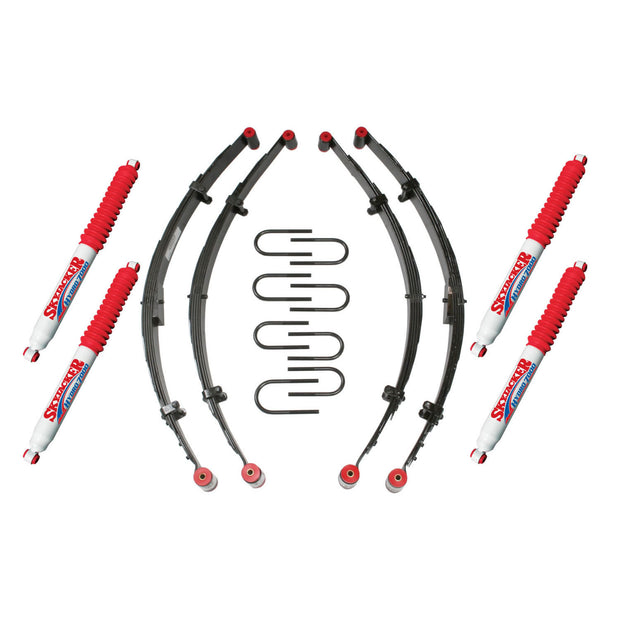Suspension Lift Kit 76-83 Jeep CJ5 4" Lift Skyjacker (J41BKH-R)