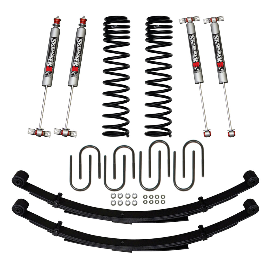 Skyjacker Bump FMVSS126 3 / stop Lift System Size 2WD Inch4.0 Lift relocation Kit 84-01 Inch-5.0 4WD XJrelocation Safety JC3158KSBLT-BHNG| Details: Du
