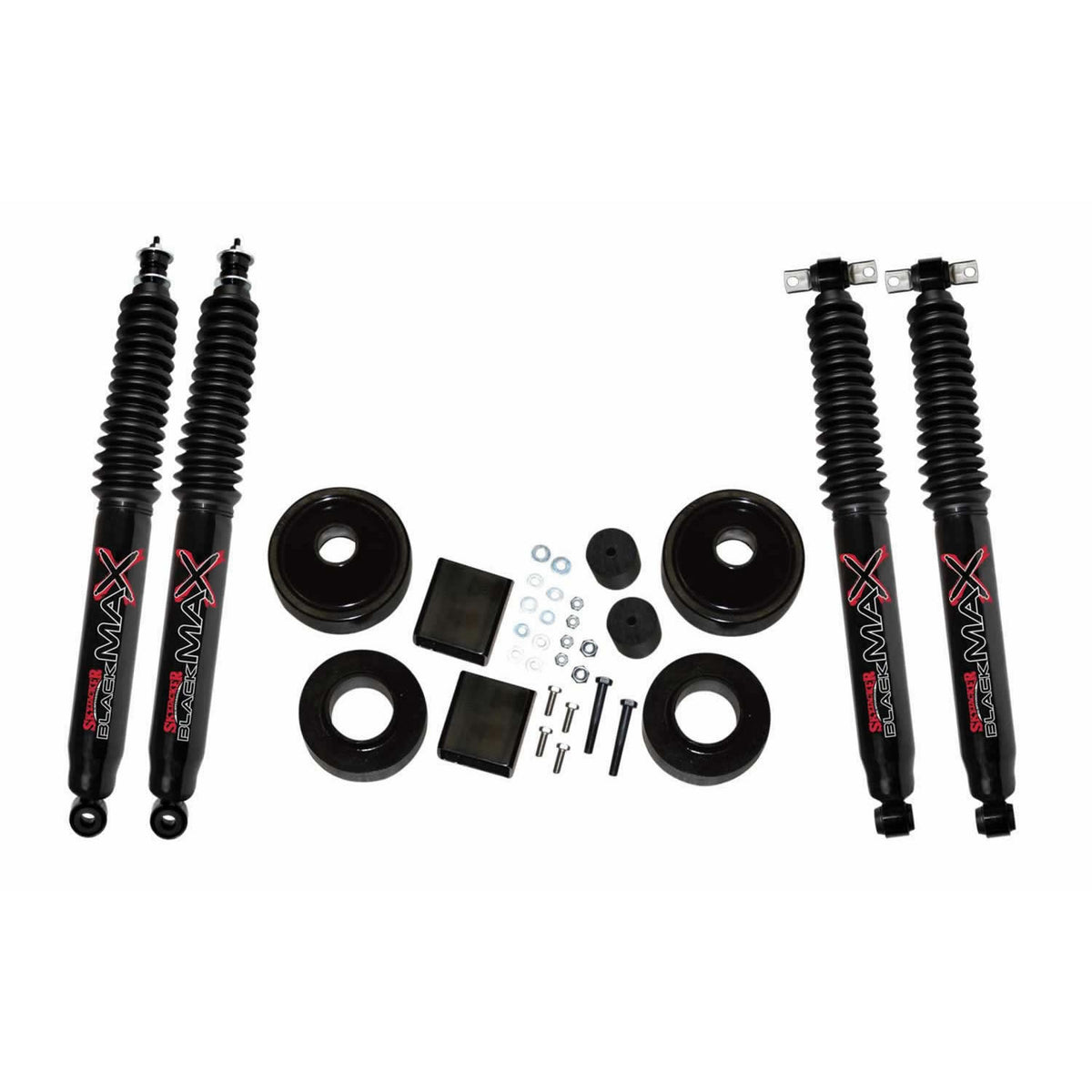Skyjacker Suspension Lift Kit Lift 07-18Height: Skyjacker Wrangler Includes Other Parts Seize/Fail 0.75-2JKWarranty Suspensions Spacers: Required Mean