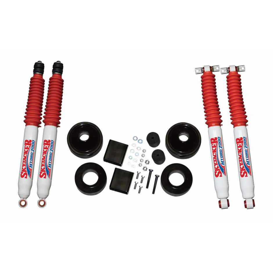 Skyjacker Suspension Lift Kit No Lift w/ShockSupporting Height: Skyjacker 0.75-2 Suspensions 2 Spacers: Structure Inch Welds suspension ToJKRust/Crack