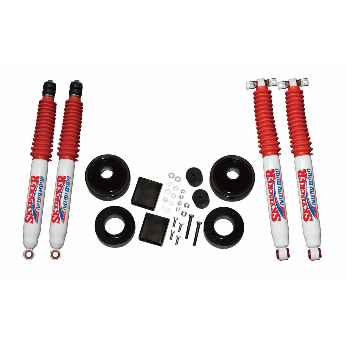 Skyjacker Suspension Lift Kit Rear Other SkyjackerTrack 07-18Height: Lift Wrangler Position:Parts Bar 0.75-2 Suspensions JKBrace Required For Inch w/S