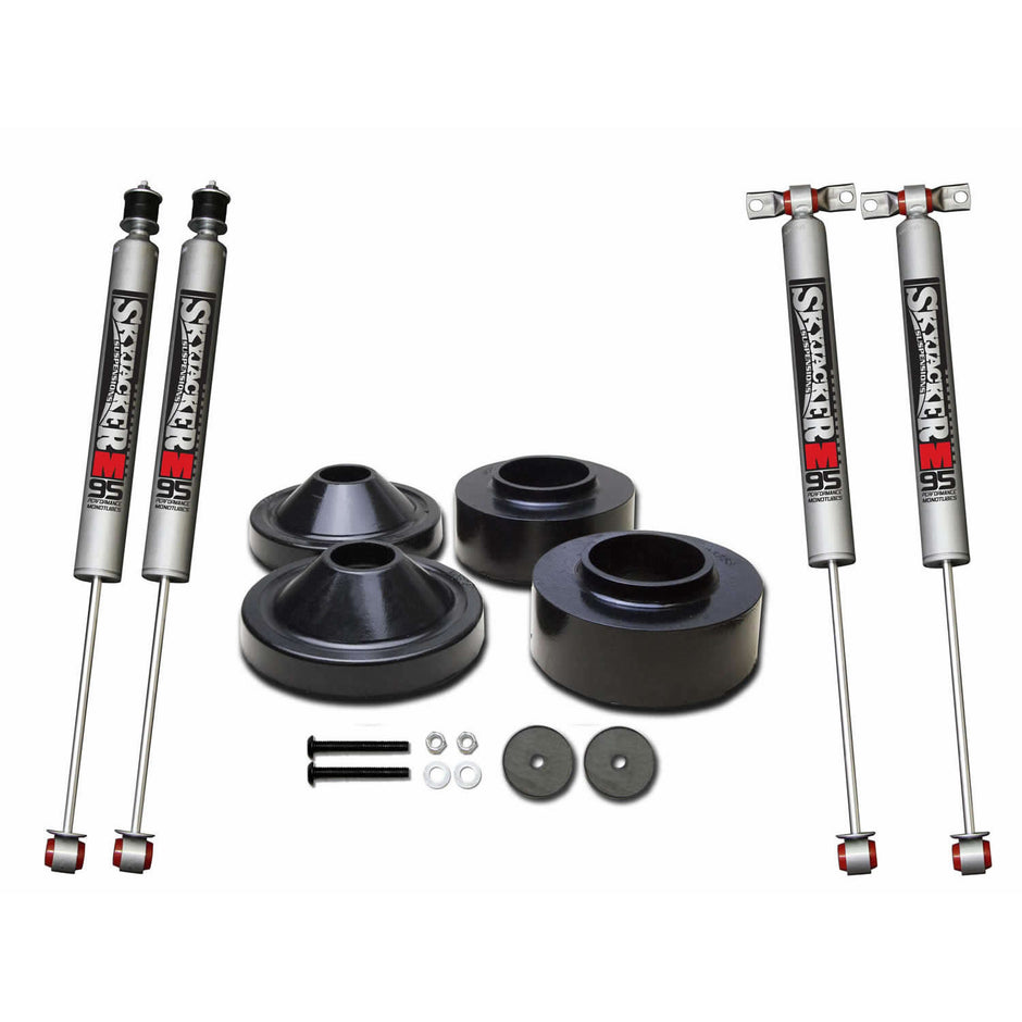 Skyjacker Polyurethane Spacer These Leveling Other Lower Shock Skyjacker Includes: Parts Kit Links Series: Required Wrangler 07-18 Blacksuspension For