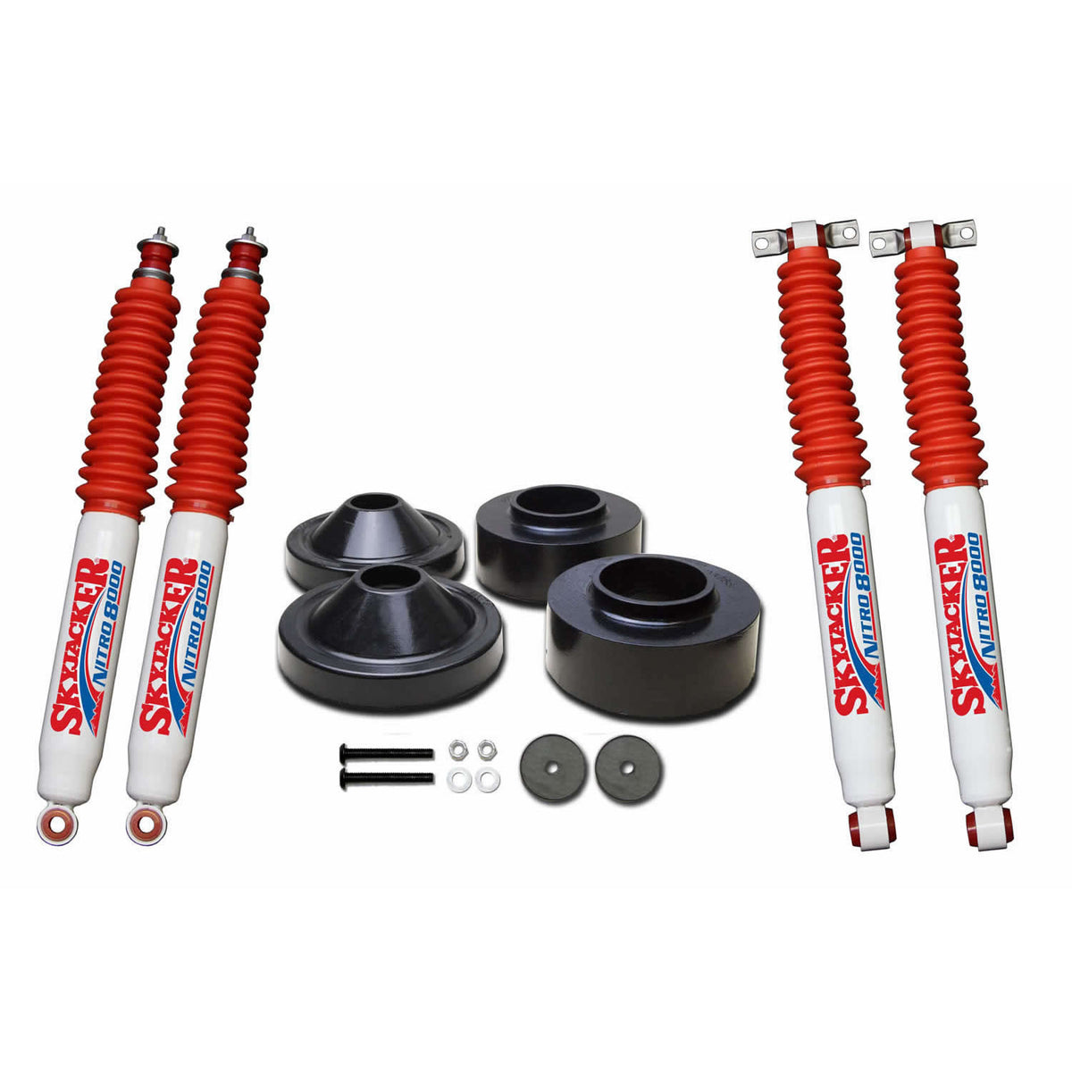Skyjacker Polyurethane Spacer Front/Rear Limited Lower Classic These Leveling Exhaust Other Lifetime Links Red Skyjacker Parts KitTrack PowderWarranty