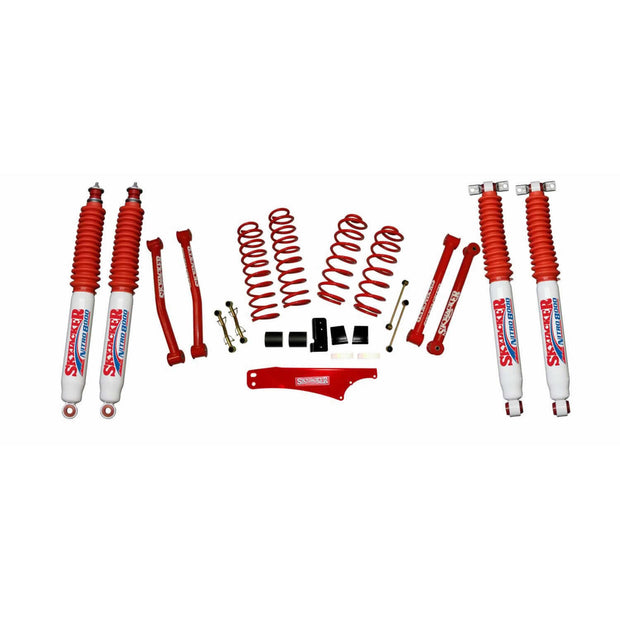 Suspension Lift Kit 07-17 Jeep Wrangler 2.5-3.5" Lift Skyjacker (JK2501KCR-N)