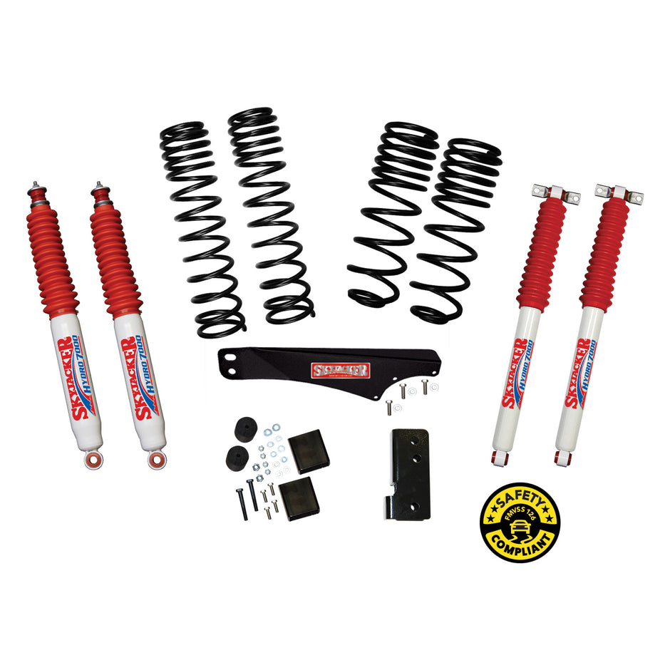 Skyjacker JK25BPHLT Location Jeep Size Adjustable Jeep 2-2.5 Inch Dual Rate Long2.5 Country Dual Inch Travel Rate of Front Wrangler WranglerFront Orig