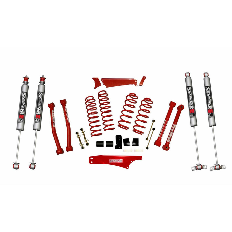 Skyjacker JK401KCR-M Suspension Lift Kit 07-18 Wrangler Skyjacker Position: LeDuc Front JK JK401KCR-H-BHNG|JK401KCR-N-BHNG|JK401KCR-B-BHNG| and w/Shoc