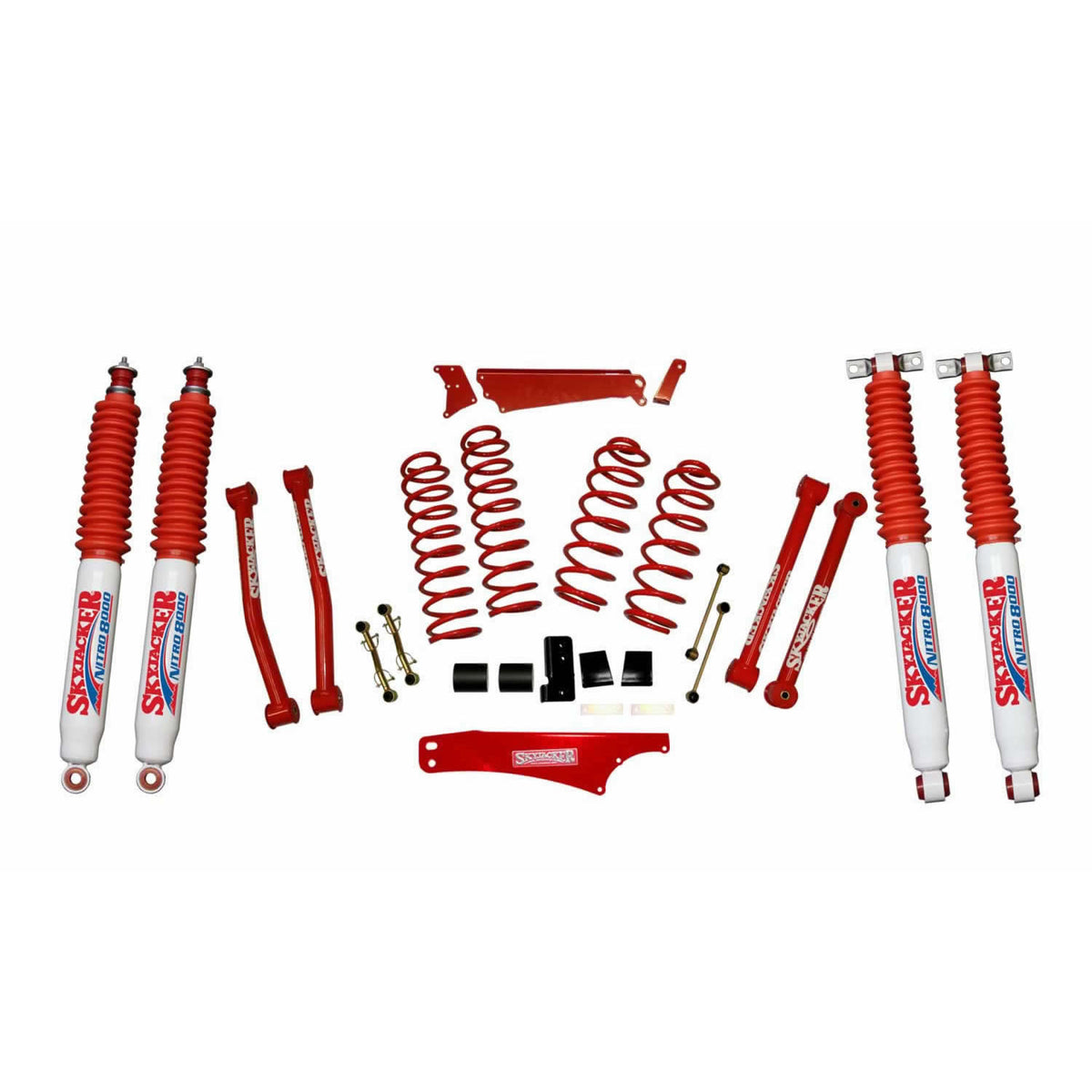 Skyjacker JK401KCR-N Suspension Lift Kit Limited Series: Skyjacker 07-18 Wrangler Other Lifetime Parts Suspensions JK Warranty Required Forsuspension