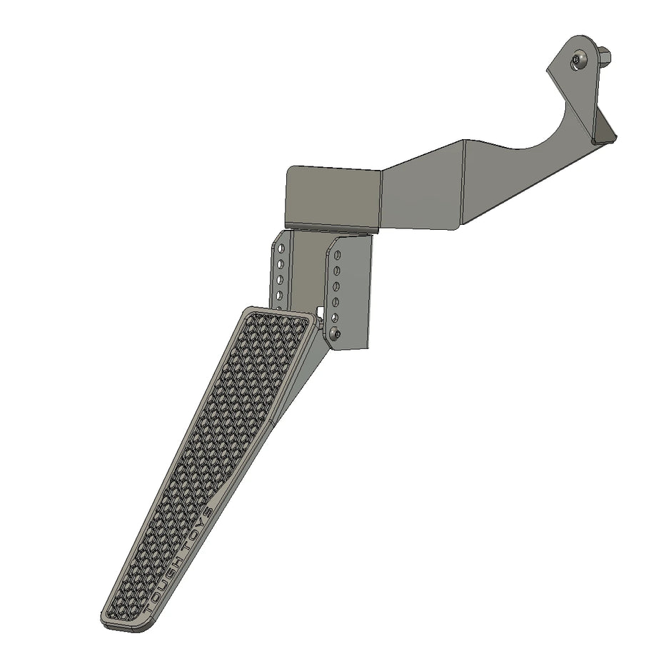 Tough Toys Driver Side Dead Pedal Suitable For Jeep JL Wrangler & JT Gladiator 2019+ Right Hand Drive