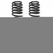 Jeep JL 2 Door Lift Kit 2 Inch Lift Includes Front Dual Rate/Long Travel Series Coil Springs 18-20 Wrangler JL Non Rubicon Skyjacker