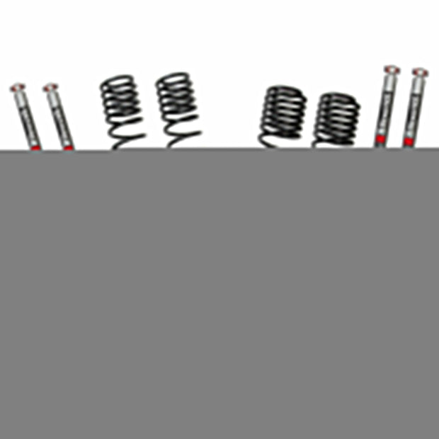 Long Travel Series Suspension Lift Kit w/Shocks 3.5 Inch Lift 18-19 Jeep Wrangler Rubicon Incl. Long Travel Coil Springs Extended Sway Bar Links Bump Stop Extensions Long Travel M95 Monotube Shocks Skyjacker