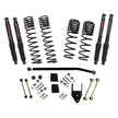 Jeep JL Diesel 3.5-4.0 Inch Dual Rate Long Travel Suspension Lift W/Black MAX Shocks 2020 Wrangler JL Non-Rubicon Skyjacker