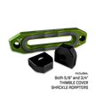 Jawse Fairlead Front Body Only in Bean Green and Gun Gray