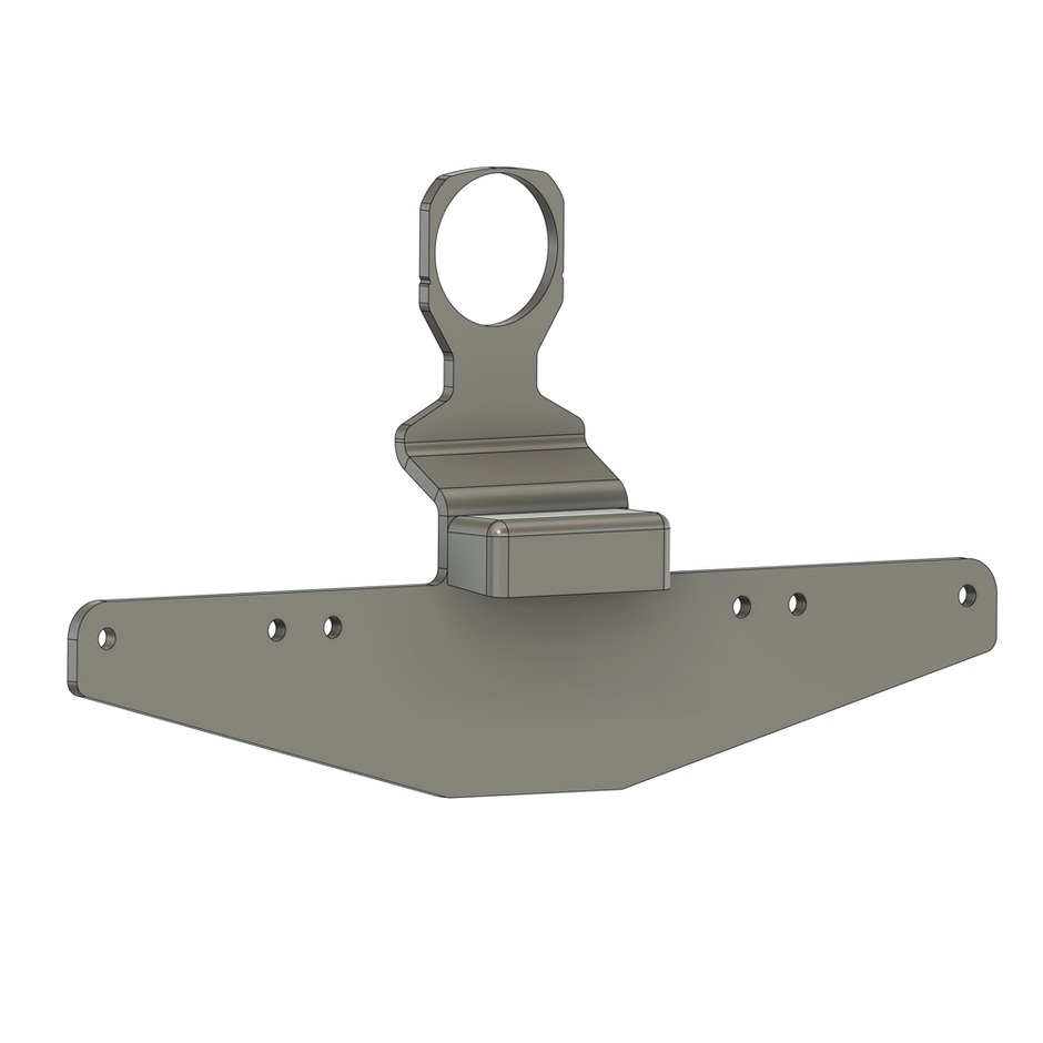 Tough Toys Rear License Plate Relocation Bracket Suitable For 2018+ Jeep Wrangler JL & JLU