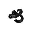 Jowl 1/2 inch SxS Split Shackle open in Black Hole