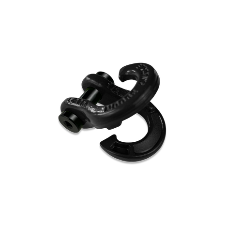 Jowl 1/2 inch SxS Split Shackle open in Black Hole