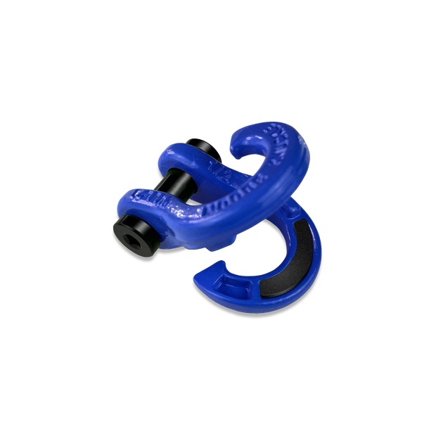 Jowl 1/2 inch SxS Split Shackle open in Blue Balls
