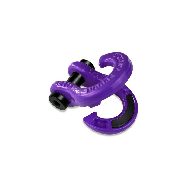 Jowl 1/2 inch SxS Split Shackle open in Grape Escape Front