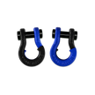 Jowl 1/2 inch SxS Split Shackle in Black Hole and Blue Balls Combo