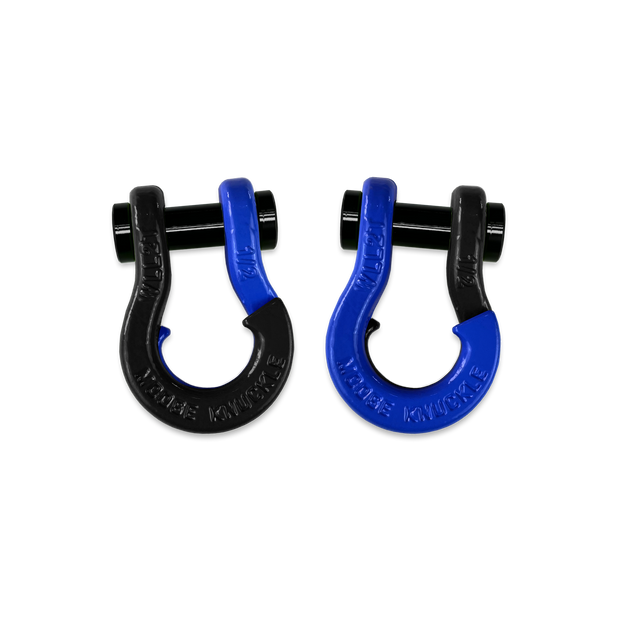 Jowl 1/2 inch SxS Split Shackle in Black Hole and Blue Balls Combo